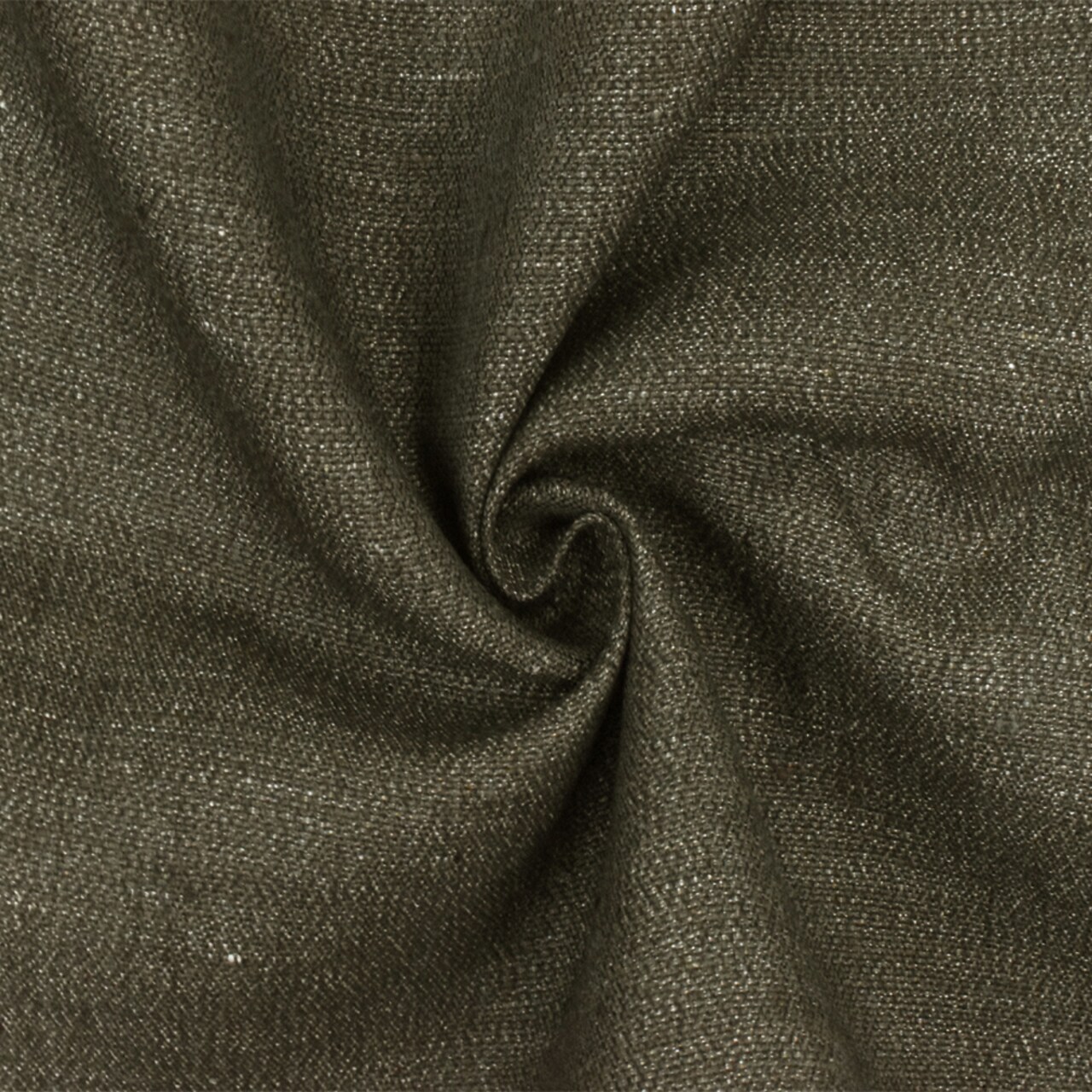 Bark Brown-Beige-Gray Texture Linen Blend Dobby Canvas Woven Fabric By the Yard